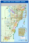 Map of Miami Dade County State Roads