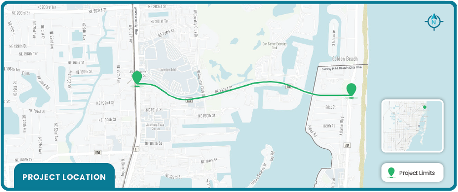 Lehman Causeway Project map